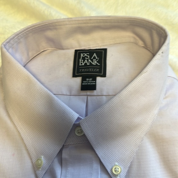 Purple dress up shirt 👔  not worn Jos.A.Bank - Picture 2 of 8